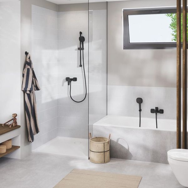 Grohe Набор смесителей Cubeo 3 в 1 для ванны. (UA125246M243) UA125246M243 фото