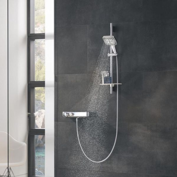 Grohe Rainshower SmartActive Cube 130 Душевой гарнитур, 3 режима струи (26583000) 26583000 фото