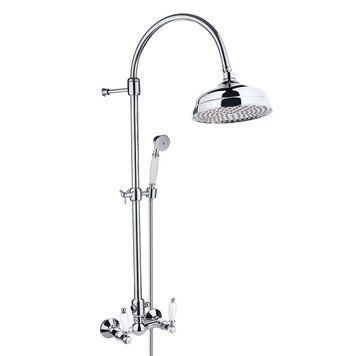 Змішувач EMMEVI DECO ceramica душ/колона хром СR12100281 CR12100281 фото