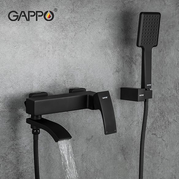 Змішувач для ванни Gappo G3207-6 чорний 1042416 фото