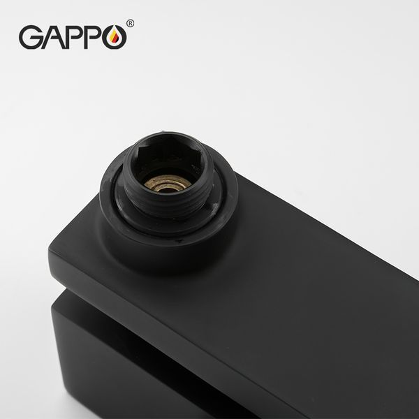 Змішувач для ванни Gappo G3207-6 чорний 1042416 фото