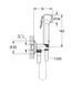 Grohe Tempesta-F Trigger Spray 30 Душовий набір із кутовим вентилем, 1 режим струменю (26358000) 26358000 фото 2