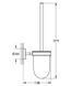 Grohe BauCosmopolitan Туалетна щітка (40463001) 40463001 фото 3