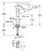 Grohe Essence Смеситель однорычажный для раковины XL-Size (24170001) 24170001 фото 3