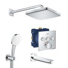 Grohe Grohtherm SmartControl Скрытая душевая система с Euphoria 260 (34867000) 34867000 фото