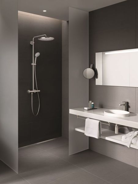 Grohe Euphoria System 310 Душевая система с термостатом для настенного монтажа (26075DC0) 26075DC0 фото