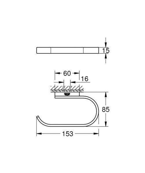Grohe Selection Тримач для туалетного паперу (41068000) 41068000 фото
