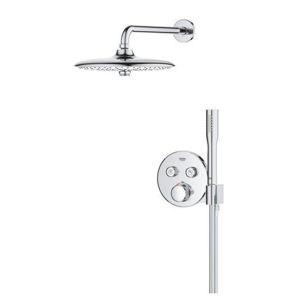 Grohe Grohtherm SmartControl Скрытая душевая система с Euphoria 260 (34867000) 34867000 фото