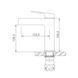 Смеситель для раковины GAPPO G1099-30 1034048 фото 3
