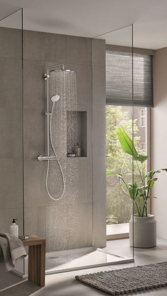 Grohe Euphoria System 310 Душевая система с термостатом для настенного монтажа (26075001) 26075001 фото