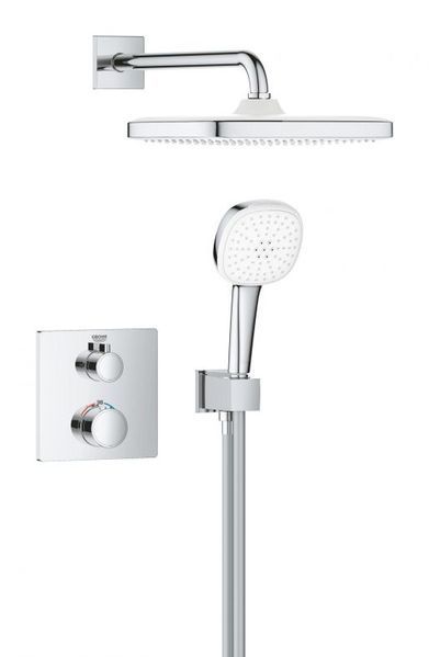 Grohe Grohtherm Прихована душова система з Tempesta 250 Cube (1039950000) 1039950000 фото
