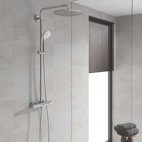 Grohe Euphoria System 310 Душевая система с термостатом для настенного монтажа (26075001) 26075001 фото