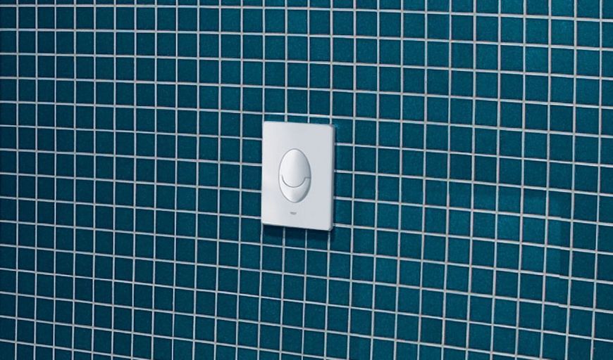 Grohe Панель змиву для унітазу GROHE Skate Air вертикальна, альпін-білий (38505SH0) 38505SH0 фото