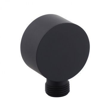 Шлангове під'єднання для душу PERLA 1/2 н-н кругле чорний PSA2351B PSA2351B фото