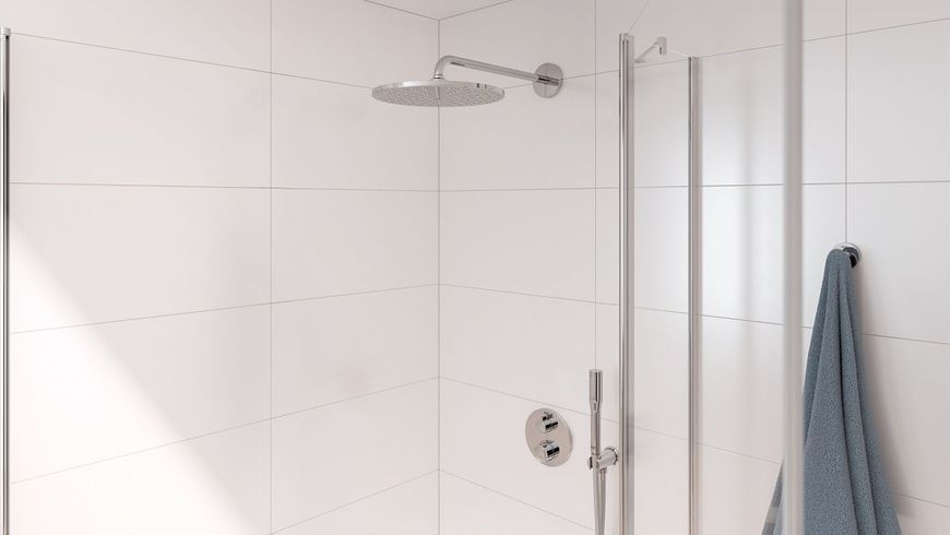 Grohe Grohtherm Душова система з термостатом прихованого монтажу з Rainshower Mono 310 (34869000) 34869000 фото