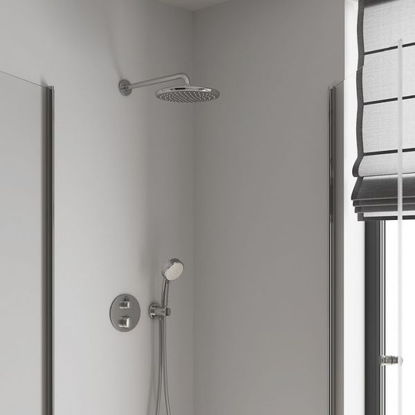Grohe Tempesta 250 верхній душ з кронштейном до стіни (26663000 ) 26663000 фото