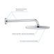 Grohe Tempesta 250 верхній душ з кронштейном до стіни (26663000 ) 26663000 фото 6