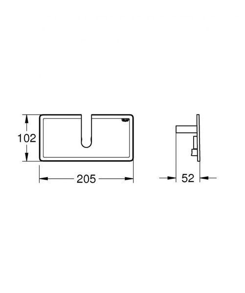 Grohe Поличка GROHE EasyReach (26362LN1) 26362LN1 фото