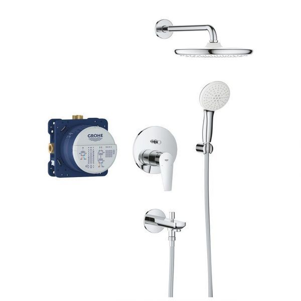 Grohe BauEdge Скрытая душевая система с Tempesta 250 (25291000) 25291000 фото