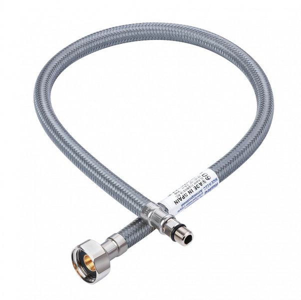 Шланг підводка MATEU 60 см AC М10*1/2" к/г mateu150compl фото