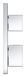 Grohe Grohtherm Cube Термостатичний змішувач для душу на 2 виходи (24154000) 24154000 фото 4