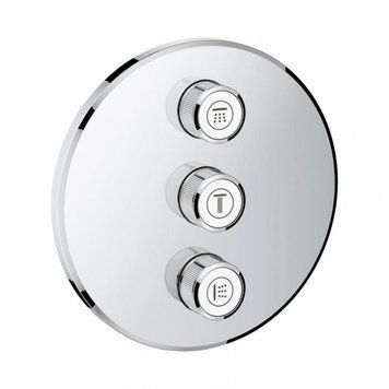 Grohe Grohtherm SmartControl Комплект верхньої монтажної частини для вентиля на 3 виходи (29122000) 29122000 фото