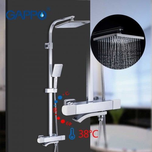 Душова система з термостатом GAPPO G2407-50 1034061 фото