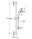 Grohe Tempesta Cube 110 Душевой гарнитур, 2 режима струи (26908003) 26908003 фото 8