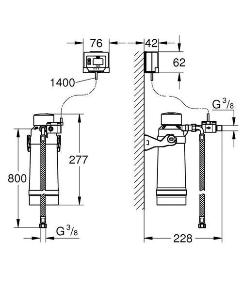 Grohe RED Фільтр, головка для фільтра та витратомір (40438001) 40438001 фото