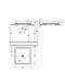 Grohe Cube Ceramic Раковина для столешницы накладная 500х490 мм (3948100H) 3948100H фото 2