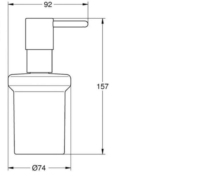 Grohe Essentials Дозатор рідкого мила (40394001) 40394001 фото