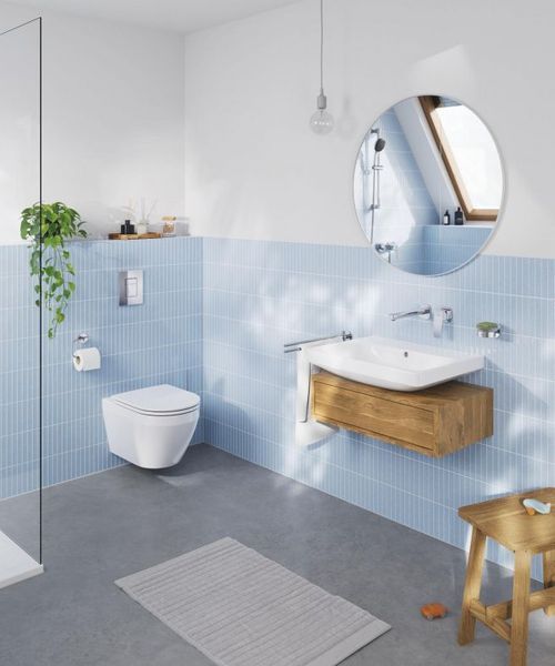 Grohe Cubeo Змішувач для раковини на 2 отвори L-розміру (1017890000) 1017890000 фото