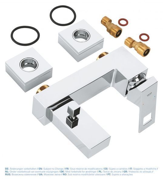 Grohe Eurocube Одноважільний змішувач для ванни (23140000) 23140000 фото