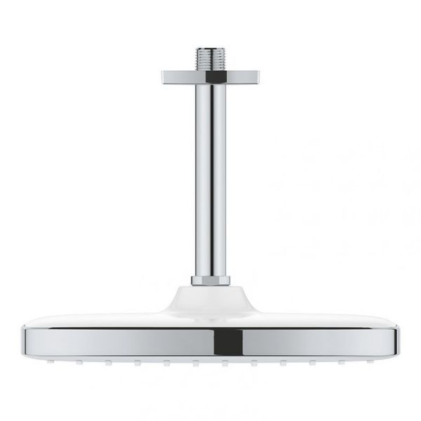 Grohe Tempesta 250 Cube Верхний душ с кронштейном к потолку с WaterSaving (26688000) 26688000 фото