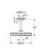 Grohe Tempesta 250 Cube Верхний душ с кронштейном к потолку с WaterSaving (26688000) 26688000 фото 5