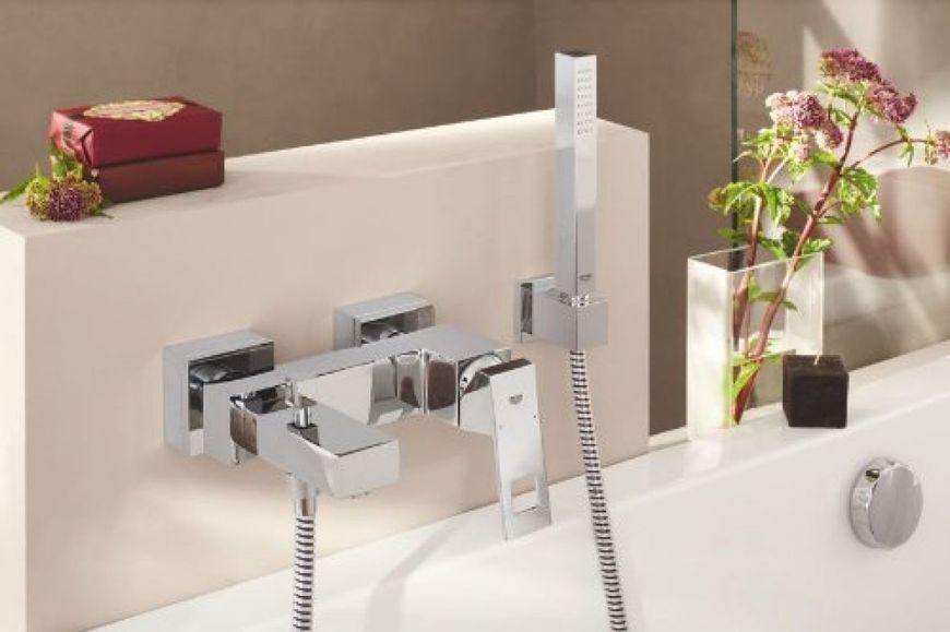 Grohe Eurocube Одноважільний змішувач для ванни (23140000) 23140000 фото