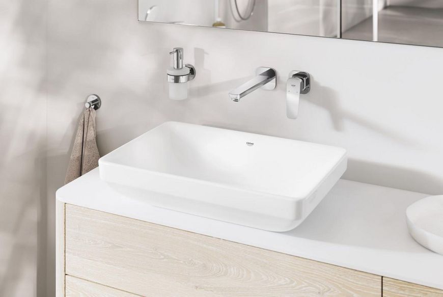 Grohe Cubeo Змішувач для раковини на 2 отвори L-розміру (1017890000) 1017890000 фото