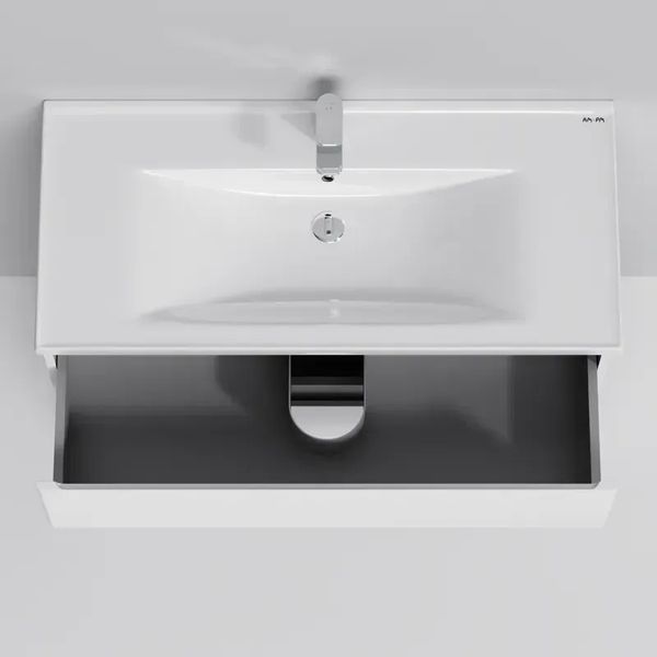 Тумба з раковиною, підлогова, 100 см, 2 ящики AM.PM M85-FSX1002-WC1002WG38 X-Joy M85-FSX1002-WC1002WG38 фото