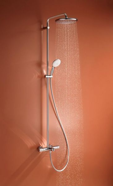Grohe Tempesta System 250 Душевая система настенного монтажа с термостатом для ванны (26672001) 26672001 фото