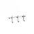 Вешалка GAPPO G201-3 на 3 крючки 200 мм, хром 1037880 фото