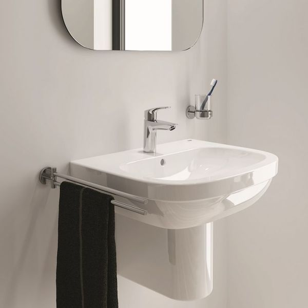 Grohe Eurosmart New Одноважільний змішувач для раковини S-Size + натискний донний клапан (23922003) 23922003 фото