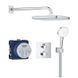 Grohe Grohtherm Скрытая душевая система с Tempesta 250 Cube (34871000) 34871000 фото 1