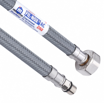 Шланг підводка 120 см MATEU AC М10*1/2" к/г mateu150compl фото