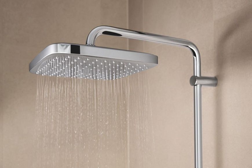 Grohe Tempesta System 250 Cube Душевая система с термостатом для настенного монтажа (26689001) 26689001 фото