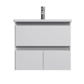Тумба з раковиною, підвісна, 65 см, 1 ящик, 2 дверцята AM.PM M85-FHX0653-WC0653WG38 X-Joy M85-FHX0653-WC0653WG38 фото