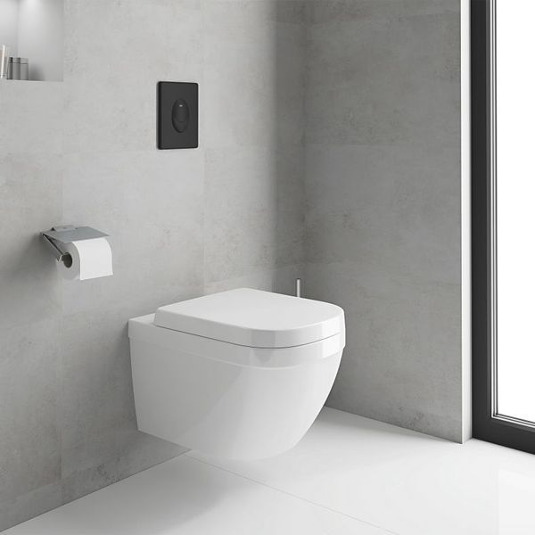 Grohe Skate Air Панель смыва для унитаза вертикальная, черный матовый (38505KF0) 38505KF0 фото