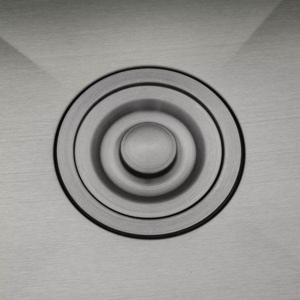 Кухонна мийка GAPPO GS4444-6 інтегрована 440x440 мм, нержавіюча сталь, поверхня PVD 1045126 фото