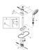 Grohe Tempesta Cube 110 Душевой гарнитур, 2 режима струи (26907003) 26907003 фото 8