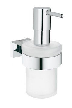 Grohe Essentials Cube Дозатор для рідкого мила з тримачем (40756001) 40756001 фото