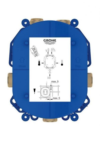 GROHE SPA GROHE Rapido T Універсальний термостат прихованого монтажу (35500000) 35500000 фото